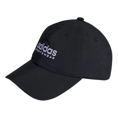 Kšiltovka ADIDAS DAD CAP SEERSUC BLACK WHITE