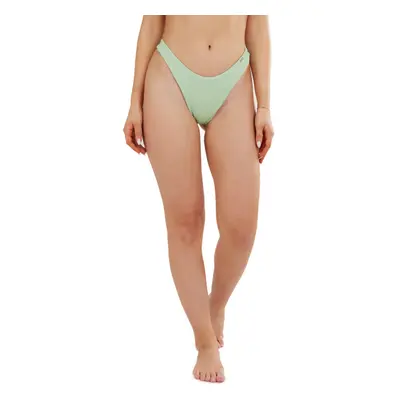 Dámské plavky spodní díl FUNDANGO Sunset Brazilian Jacquard Bottoms-521-pool green