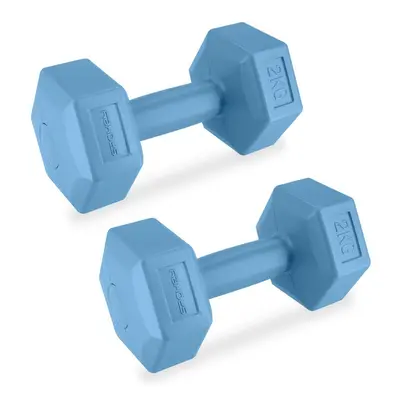 Set závaží SPOKEY MONSTER BLUE HEXA 2 kg