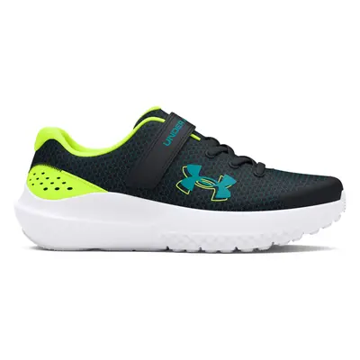 Chlapecká sportovní obuv (tréninková) UNDER ARMOUR UA BPS Surge 4 AC 4 black high vis yellow cir