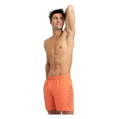 Pánské plavky ARENA FUNDAMENTALS LOGO BOXER R Orange