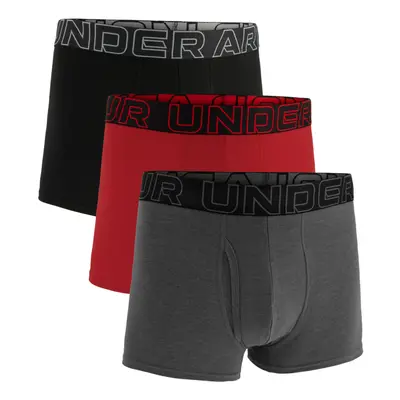 Pánské boxerky UNDER ARMOUR M UA Perf Cotton 3in-GRY