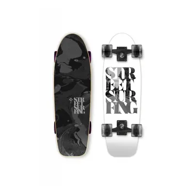 Skateboard STREET SURFING KICKTAIL 28 White Soul