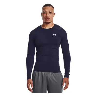 Pánské zateplené kompresní triko s dlouhým rukávem UNDER ARMOUR UA HG Armour Comp LS-NVY