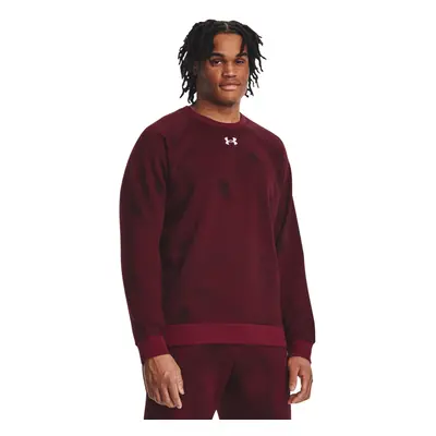 Pánská zateplená mikina UNDER ARMOUR UA Rival Fleece Printed Crew-MRN