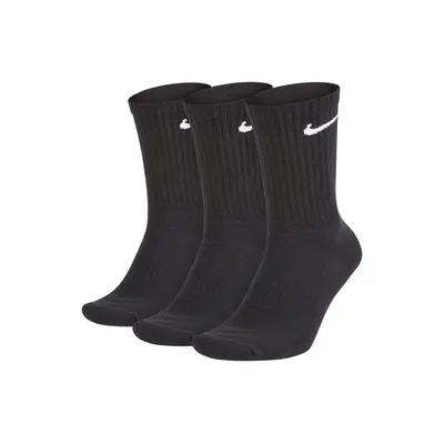 Ponožky NIKE 3 PACK-Everyday Cushion Crew-BLACK