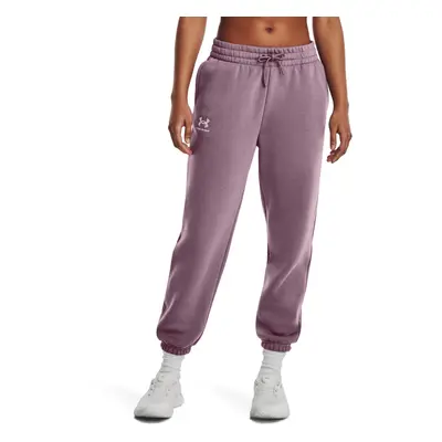 Dámske zateplené tepláky UNDER ARMOUR Essential Fleece Joggers-PPL