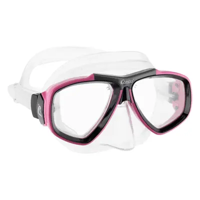 Potápěčská maska CRESSI FOCUS MASK SIL CLEAR FRAME PINK