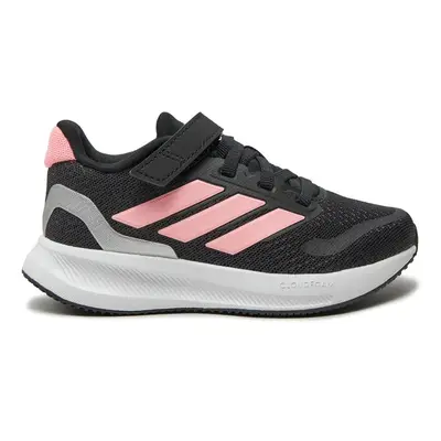 Dívčí sportovní obuv (tréninková) ADIDAS Runfalcon 5 core black pink spark silver metalic