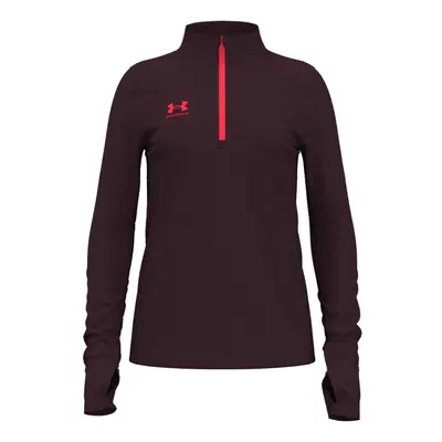 Dívčí tréninková mikina s 1 2 zipem UNDER ARMOUR UA Girls Challenger Midlayer-MRN