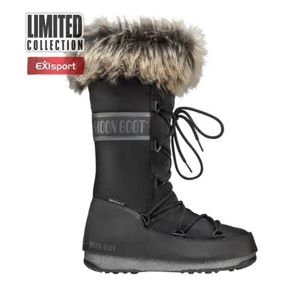 Dámská zimní obuv vysoká MOON BOOT Monaco High black