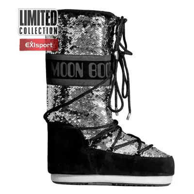 Dámské zimní boty vysoké MOON BOOT Classic Disco black