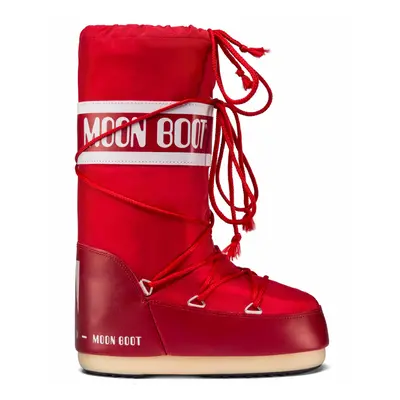 Dámská zimní obuv vysoká MOON BOOT Icon Nylon red