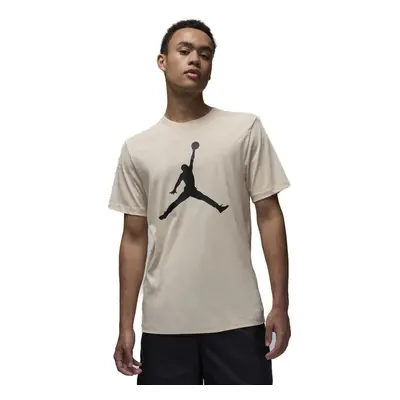 Pánské triko s krátkým rukávem NIKE M JORDAN JUMPMAN SS CREW-CJ0921-203-beige