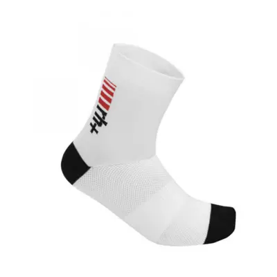 Pánské cyklistické ponožky RH+ Zero Sock 13, white black