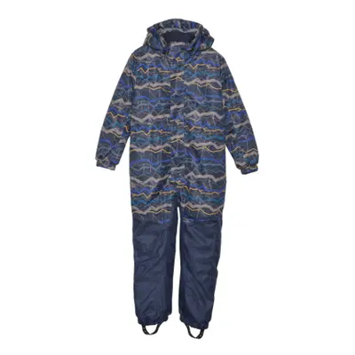 Chlapecký zimní overal COLOR KIDS Coverall - AOP, total eclipse 741089.7850