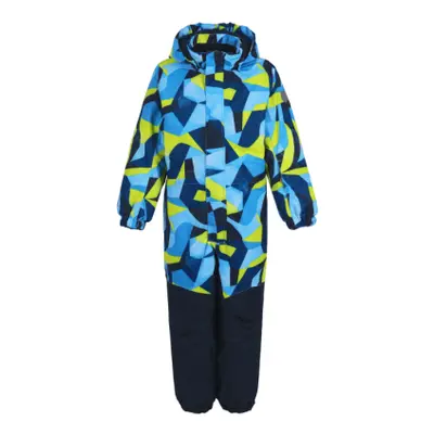 Chlapecký zimní overal COLOR KIDS Coverall AOP, AF 10.000, blue