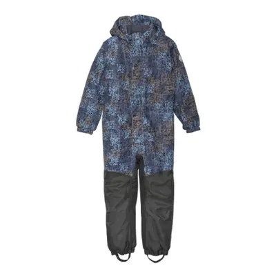 Chlapecký zimní overal COLOR KIDS Coverall - AOP, stone blue