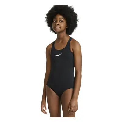 Dívčí plavecké jednodílné plavky NIKE SWIM RACERBACK ONE PIECE BLACK