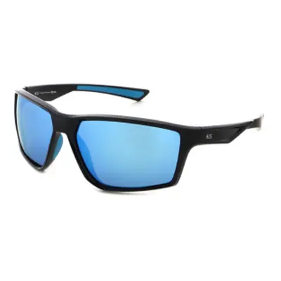 Sluneční brýle H.I.S. POLARIZED HPS37100-2, black, brown with blue revo POL, 68-12-133