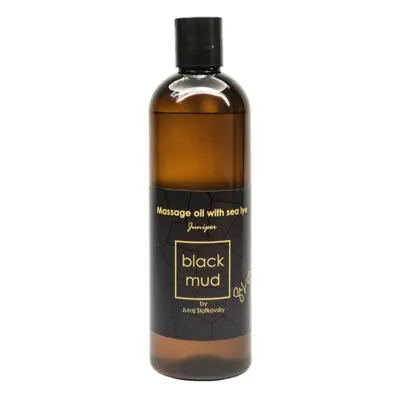 Masážní olej BLACKMUD Massage oil with sea lye Juniper by Juraj Slafkovsky 350 ml