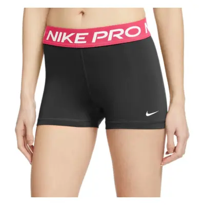 Dámské tréninkové kraťasy NIKE W PRO 365 SHORT 3IN-024 BLACK ASTER PINK WHITE