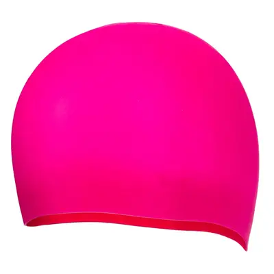 Plavecká čepice NIKE SWIM LONG HAIR SILICONE C PINK PRIME