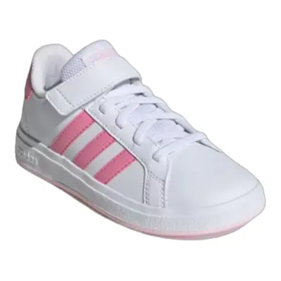 Dívčí rekreační obuv ADIDAS Grand Court 2.0 K cloud white bliss pink clear pink