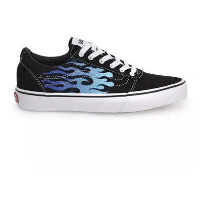 Chlapecká rekreační obuv VANS Ward Flame black white