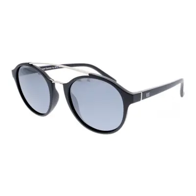 Polarizační sluneční brýle H.I.S. POLARIZED HPS98108-1, black, smoke with silver mirror POL, 52-