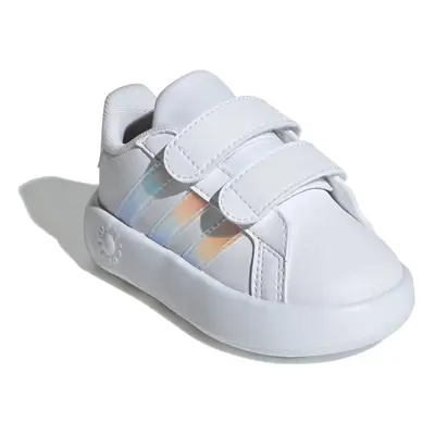 Dívčí rekreační obuv ADIDAS Grand Court 2.0 CF I cloud white iridescent grey two