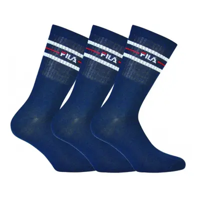 Ponožky FILA F9092 SOCKS 3-PACK-321 NAVY