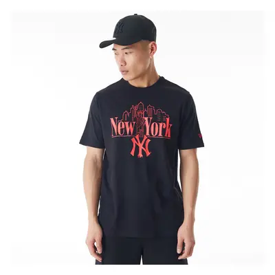 Triko s krátkým rukávem NEW ERA MLB Ny graphic table tee NEYYAN