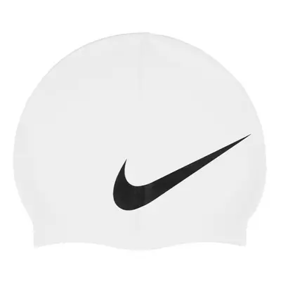 Plavecká čepice NIKE SWIM BIG SWOOSH WHITE