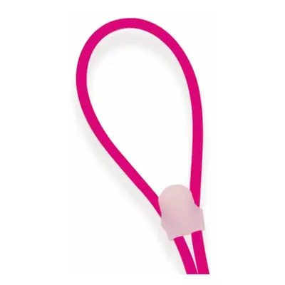 Šňůrka na brýle CENTROSTYLE Silicon cord stopper zipp M - pink