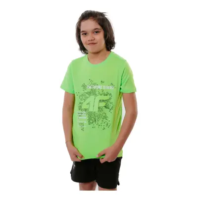 Chlapecké tričko s krátkým rukávem 4F JUNIOR BOYS-t-shirt-HJL21-JTSM003A-45N-Green