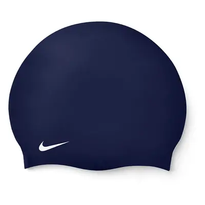 Plavecká čepice NIKE SWIM SOLID SILICONE CAP MIDNIGHT NAVY