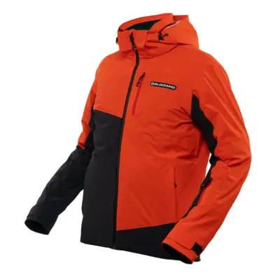 Pánská lyžařská bunda s kapucí BLIZZARD Ski Jacket Berwang, cherry red black