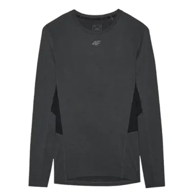 Dámské tréninkové triko s dlouhým rukávem 4F LONGSLEEVE FNK-WAW24TFLOF276-20S-DEEP BLACK