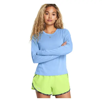 Dámské tréninkové triko s dlouhým rukávem UNDER ARMOUR UA Launch Longsleeve - BLU