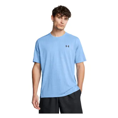 Pánské tréninkové tričko s krátkým rukávem UNDER ARMOUR UA Tech Vent Geotessa SS-BLU