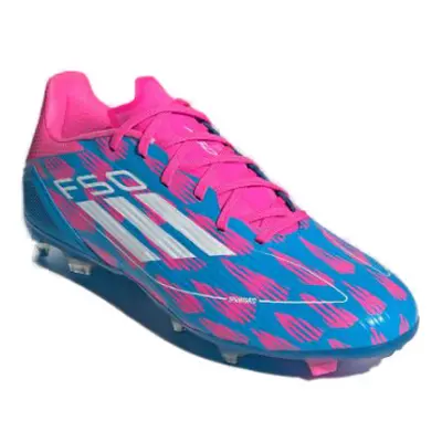 Pánské fotbalové kopačky outdoorové ADIDAS F50 League M FG solar blue cloud white solar pink