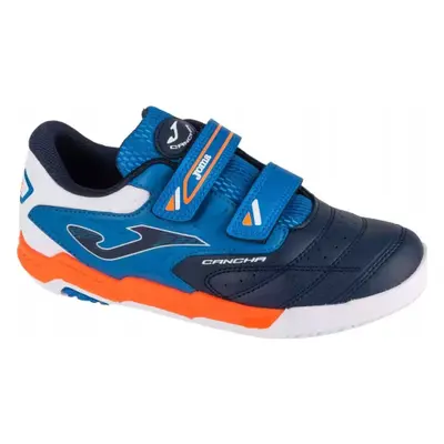 Chlapecké fotbalové kopačky halové JOMA Cancha 2403 K IC navy blue royal blue