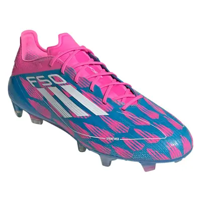 Pánské fotbalové kopačky outdoorové ADIDAS F50 Elite M FG solar blue cloud white solar pink