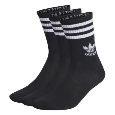 Ponožky ADIDAS ORIGINALS 3 PACK-CREW SOCK-BLACK