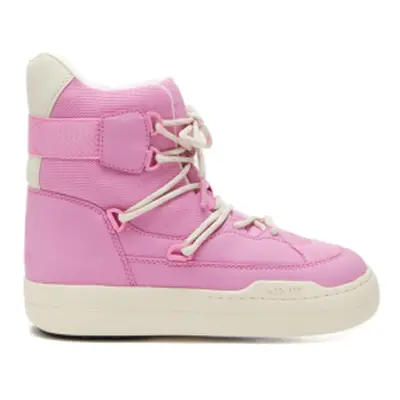 Vysoké zimní boty MOON BOOT MB PARK SNEAKER BOOT-J001 PINK