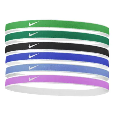 Čelenka NIKE SWOOSH HEADBANDS 6PK SG MA WH