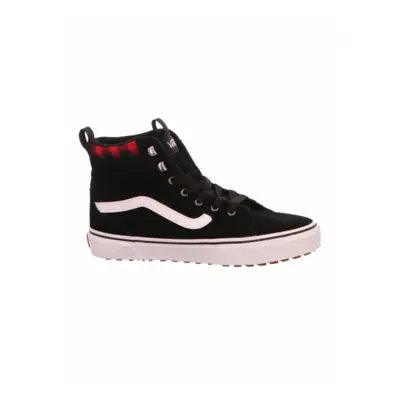 Juniorská vycházková obuv VANS YT Filmore HI Vansguard (Suede) black red plaid