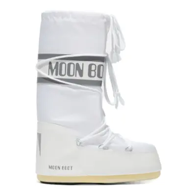 Dámské vysoké zimní boty MOON BOOT MB ICON NYLON A001 WHITE