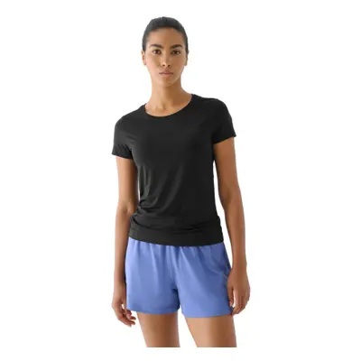 Dámské tréninkové triko s dlouhým rukávem 4F TSHIRT FNK-WAW24TFTSF1011-20S-DEEP BLACK